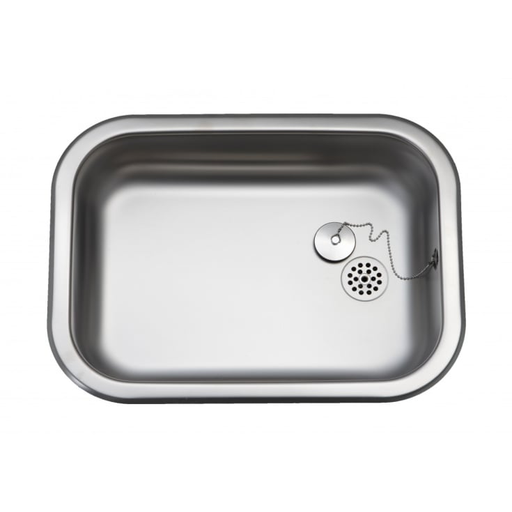 Intra BMK480 kjøkkenvask, 54x40 cm, matt rustfritt stål