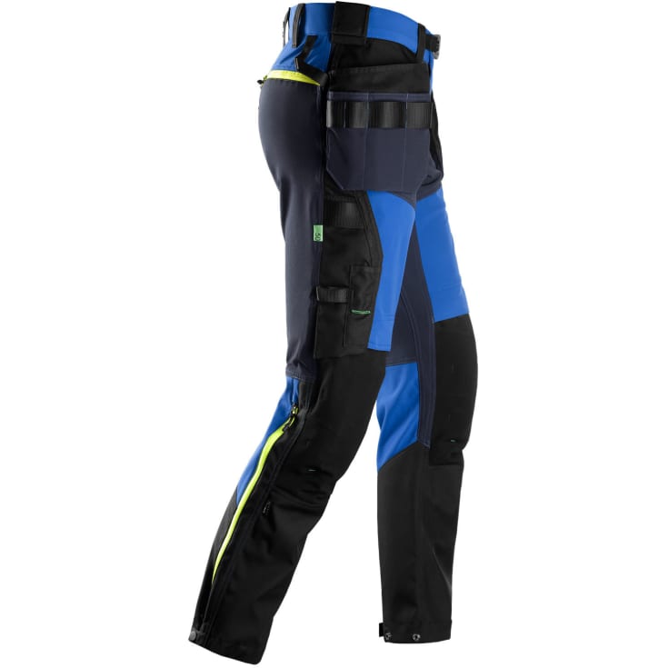 Snickers FlexiWork håndværkerbukser 6940 full stretch, True Blue/Marine, 58