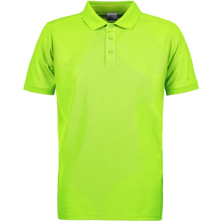 GEYSER funktionel polo T-shirt, Limegrøn, S
