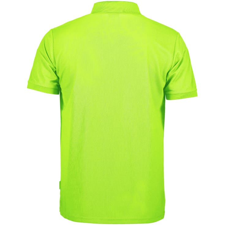 GEYSER funktionel polo T-shirt, Limegrøn, S