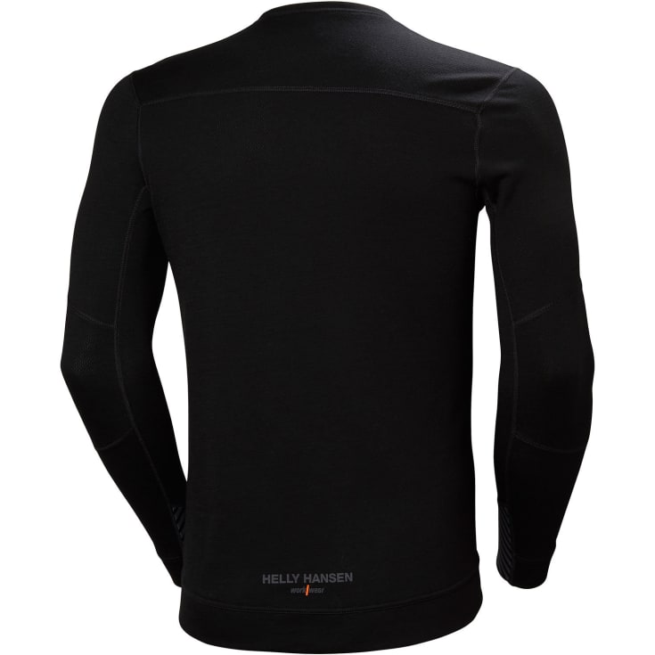 Helly Hansen Lifa undertrøje med merinould, Sort, 2XL