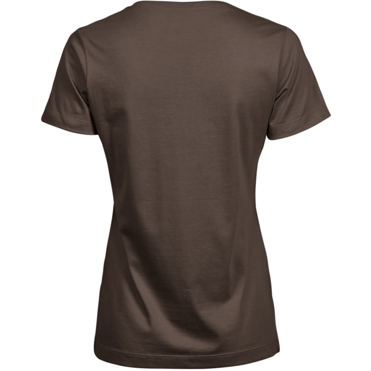 Tee Jays dame T-shirt, Chocolate, S