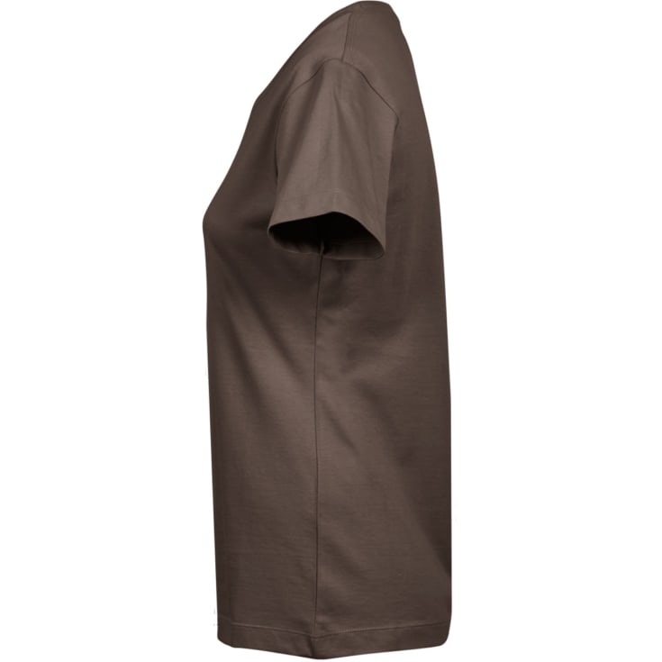 Tee Jays dame T-shirt, Chocolate, S