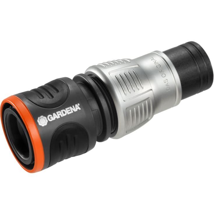 12 st Gardena Premium slangkoppling m. vattenstopp 1/2"