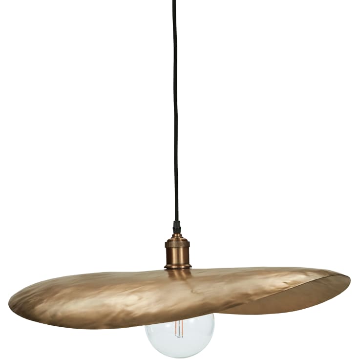 House Doctor Hatt lampeskærm 60cm, antik messing