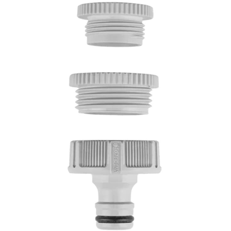 Gardena hanekoblingssæt, 1" - 3/4" - 1/2"