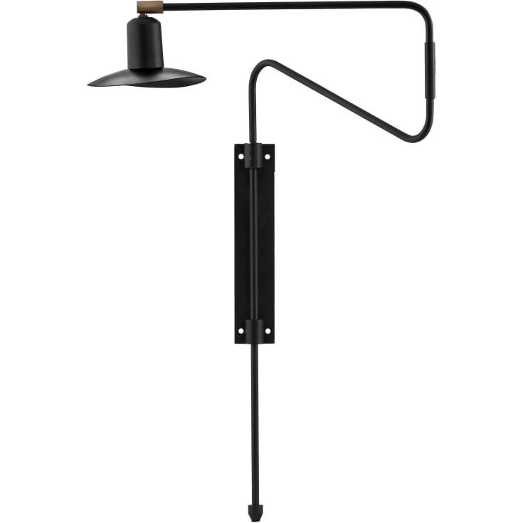 House Doctor Swing vegglampe, 35 cm, sort