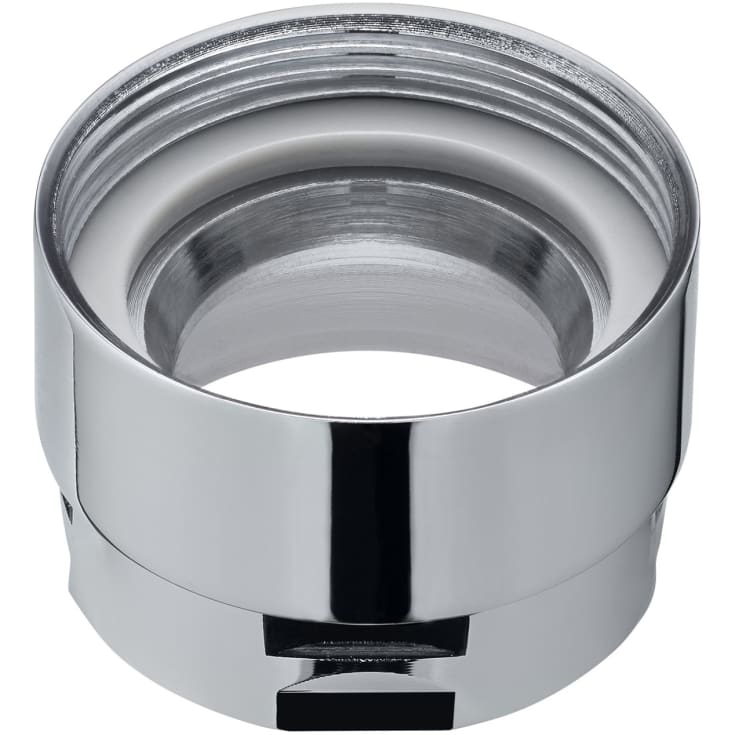 Forkrommet messingadapter