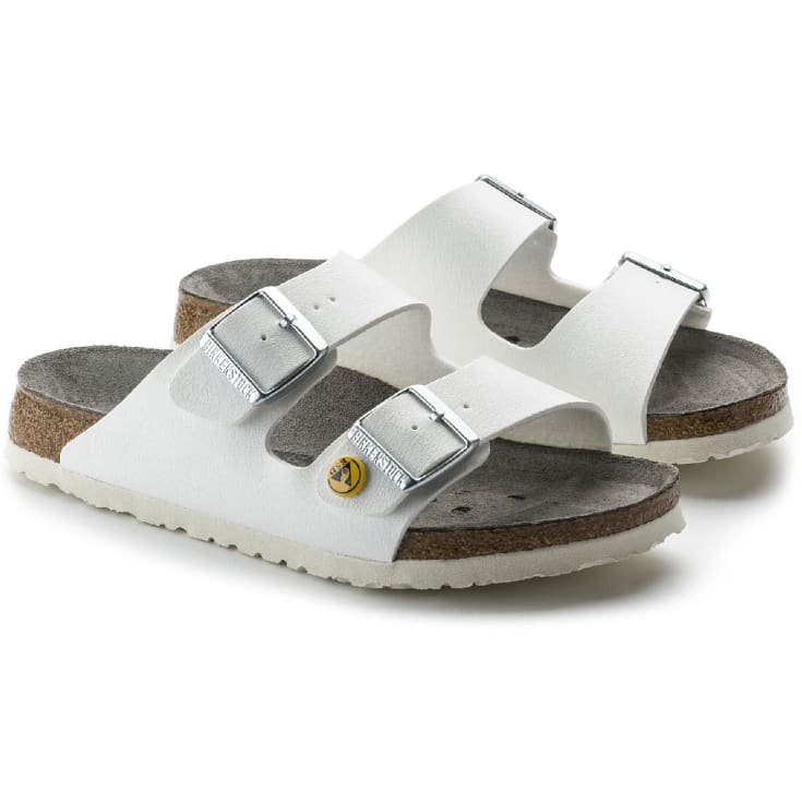 Birkenstock Arizona ESD Regular Fit sandaler, Hvid, 39