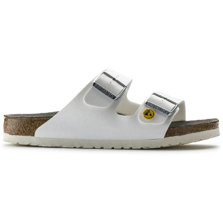 Birkenstock Arizona regular fit ESD sandaler, vit, st 35