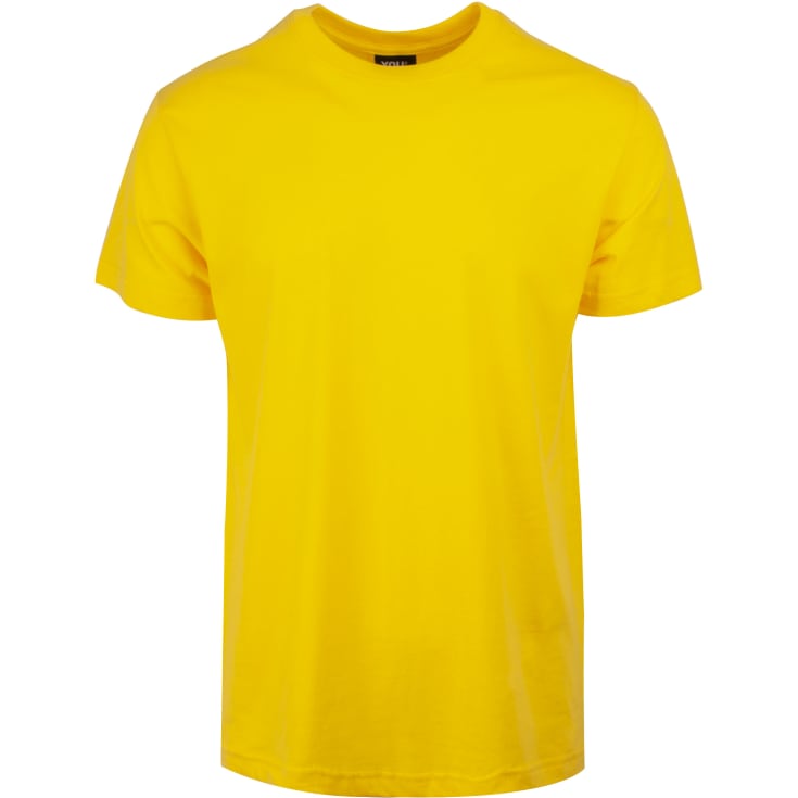 YOU Classic t-shirt, gul, st S