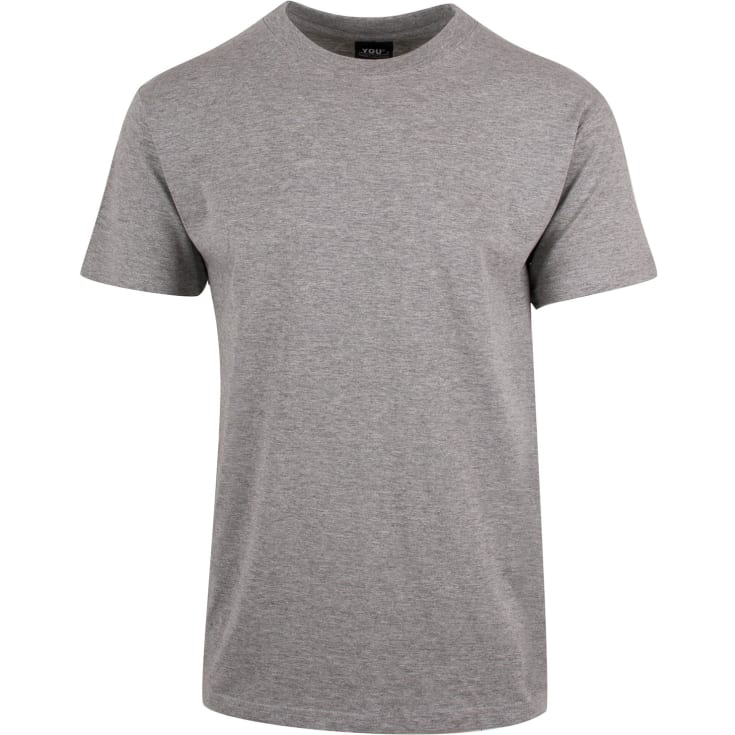 YOU Classic t-shirt, gråmeleret, str. XS