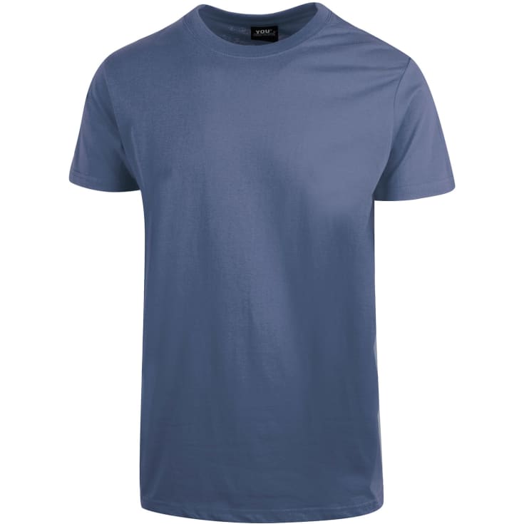 YOU Classic t-shirt, mørk støvet blå, str. 2XL