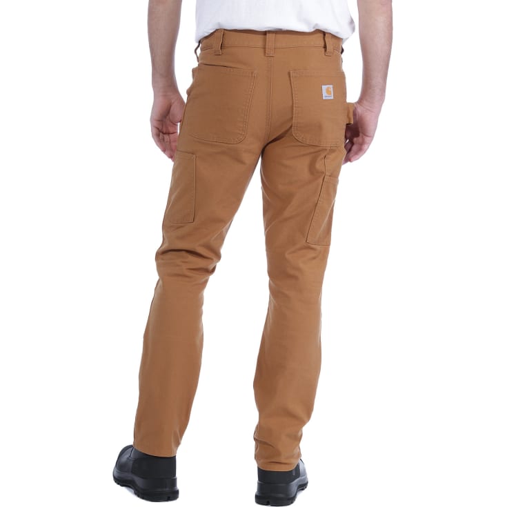 Carhartt Duck Double arbejdsbukser med stretch, brun, str. 30/30
