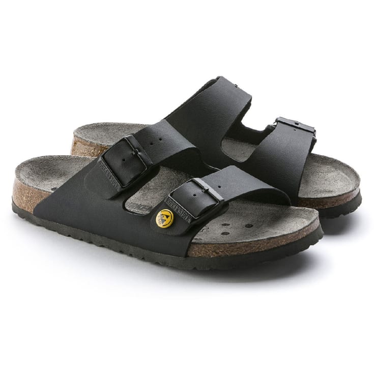 Birkenstock Arizona ESD Narrow Fit sandaler, Sort, 42