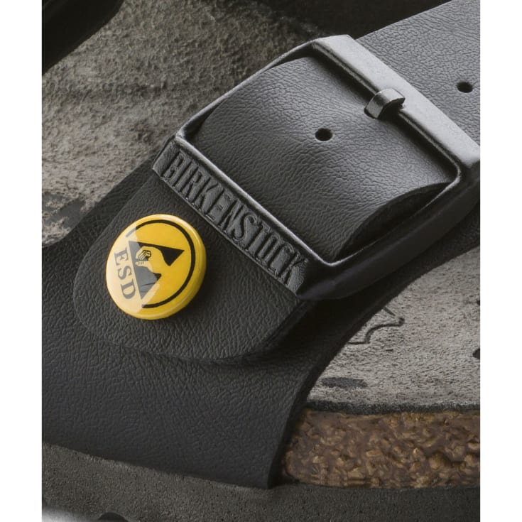 Birkenstock Arizona ESD Narrow Fit sandaler, Sort, 42