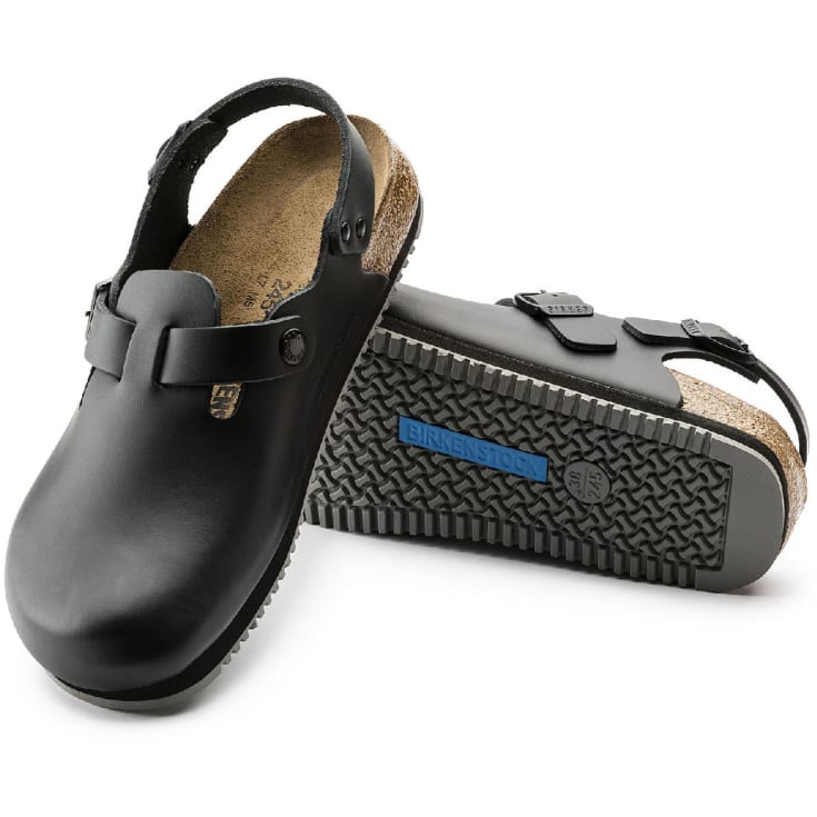 Birkenstock Tokio Supergrip Narrow Fit sandaler, Sort, 36