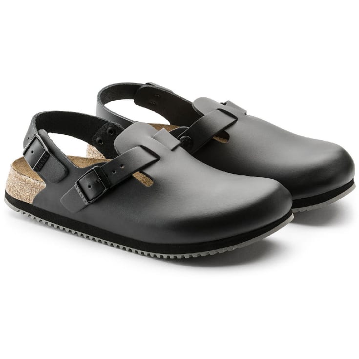 Birkenstock Tokio Supergrip Narrow Fit sandaler, Sort, 36