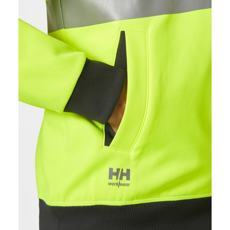 Helly Hansen Addvis hættetrøje med lynlås, Gul, 2XL