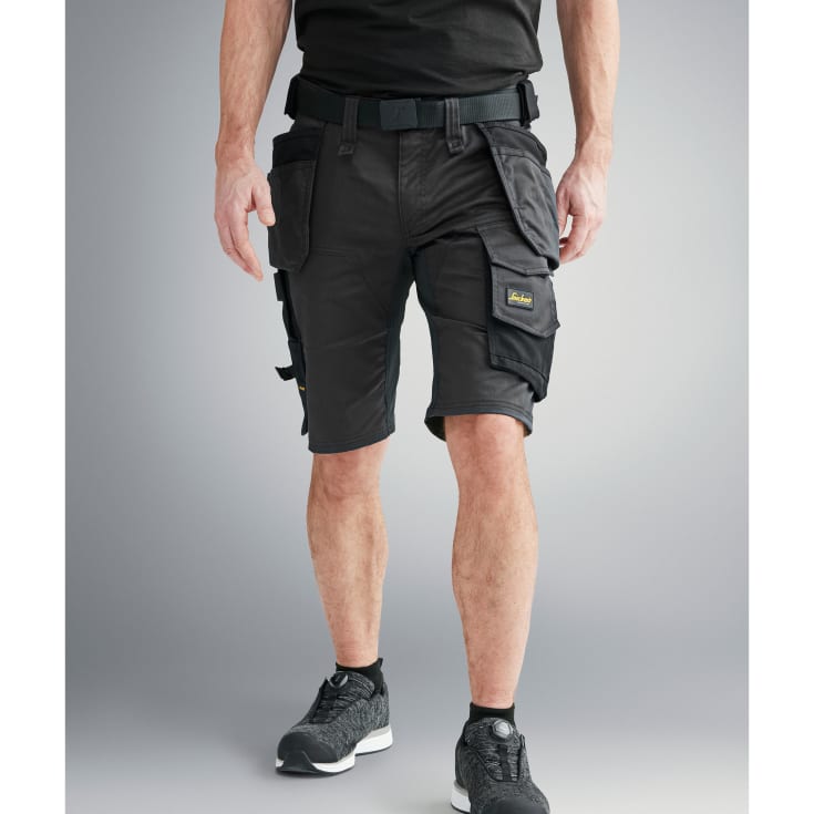 Snickers AllroundWork håndværkershorts 6141, Sort, 50