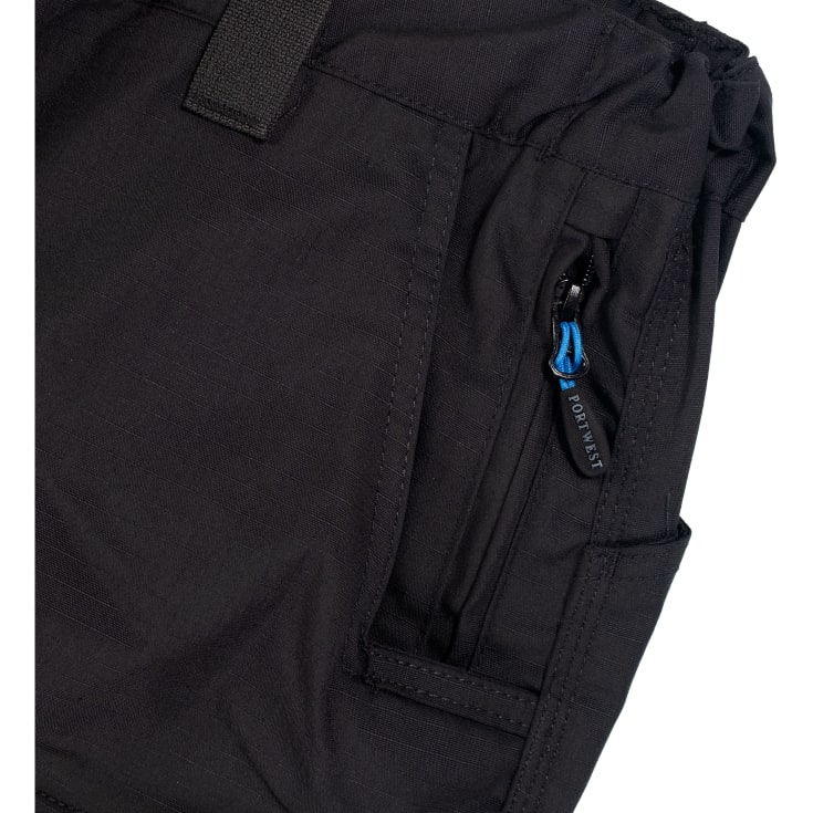 Portwest KX3 arbejdsbukser, Sort, 42