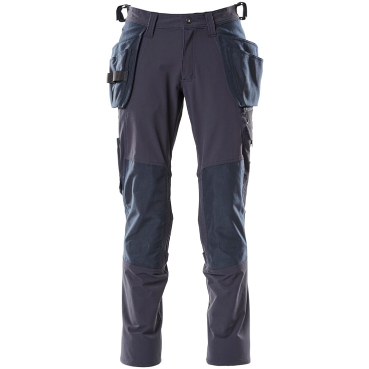 Mascot Accelerate håndværkerbukser med stretch, marineblå, str. 82C62