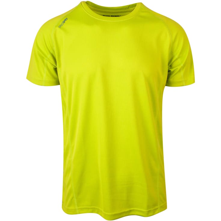 YOU Blue Rebel Dragon T-shirt, Safety Yellow, S