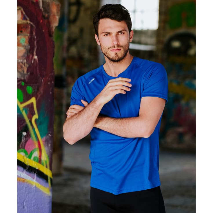 Blue Rebel Dragon T-shirt, Kornblå, XL