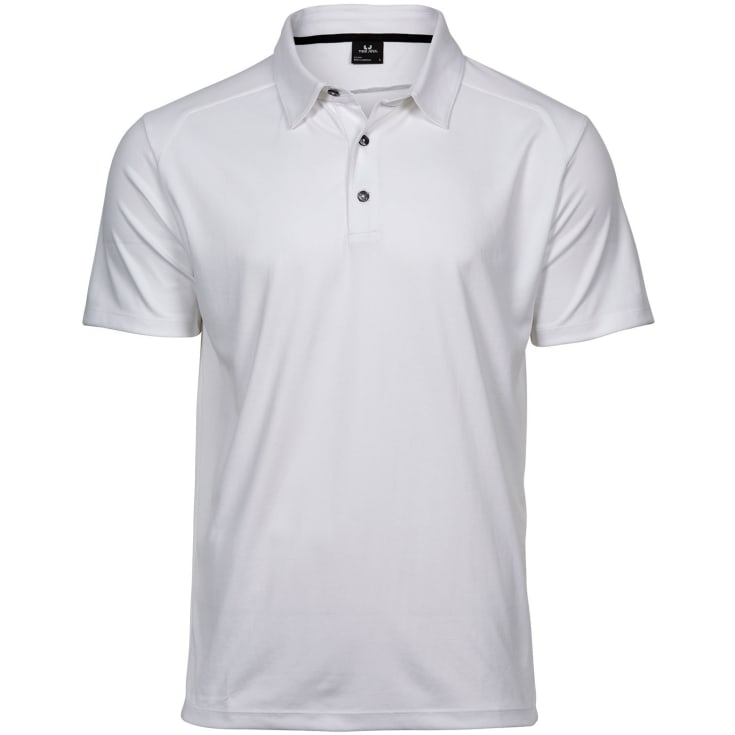 Tee Jays Luxury Sport polo T-shirt, Hvid, L