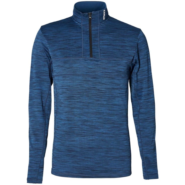 Kansas Evolve Craftsmen langærmet T-shirt, Marine/Mørk Marine, M
