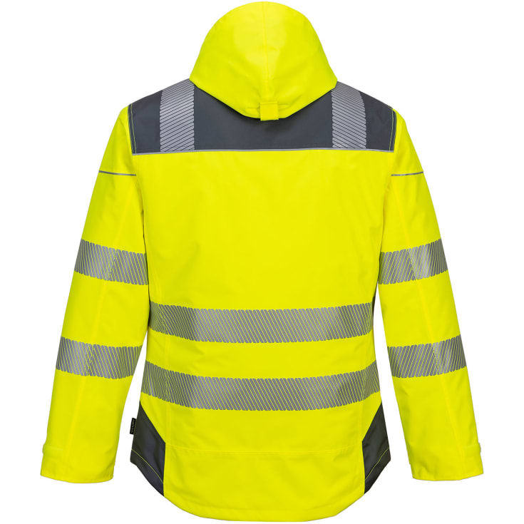 Portwest PW3 vinterjakke, Hi-vis Gul/Grå, 2XL