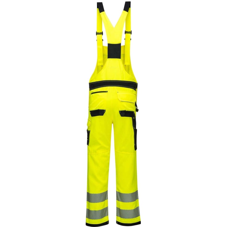 Portwest PW3 arbejdsoveralls, Hi-vis Gul/Sort, M