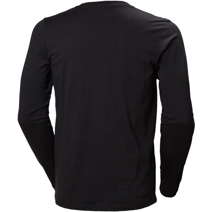 Helly Hansen Classic langærmet T-shirt, Sort, L