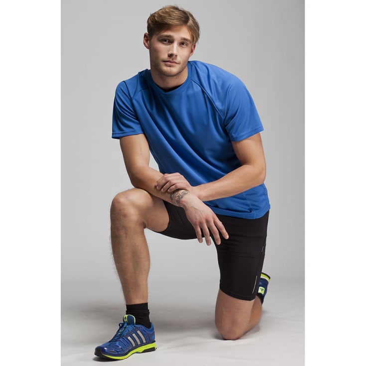 Pitch Stone Performance T-shirt, Azure, 2XS