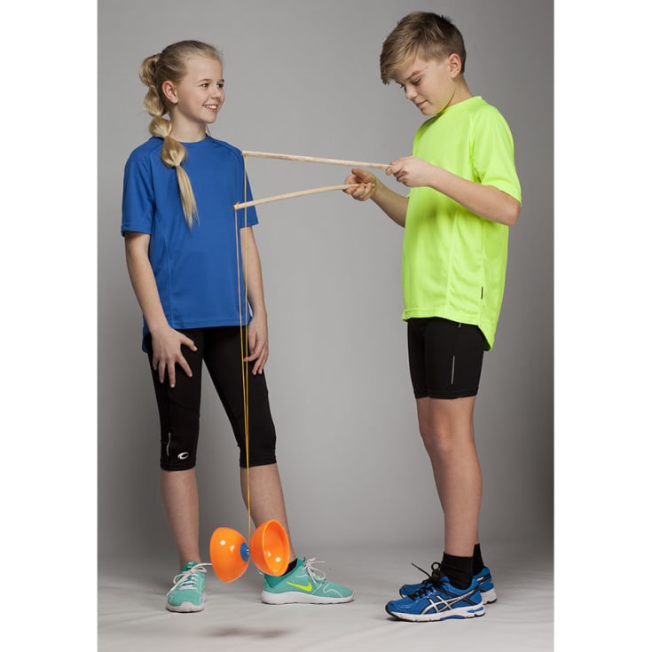Pitch Stone Performance T-shirt til børn, Yellow, 4