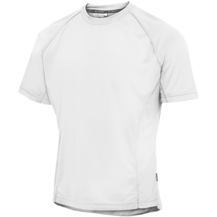 Pitch Stone Performance T-shirt til børn, White, 10