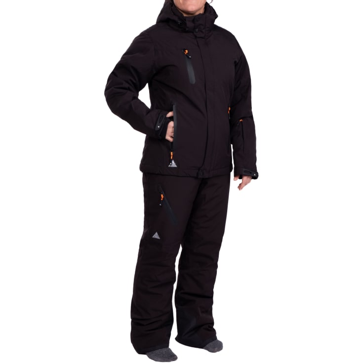 Pitch Stone dame skijakke, Black, 2XL