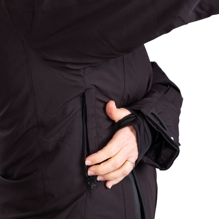 Pitch Stone dame skijakke, Black, 2XL
