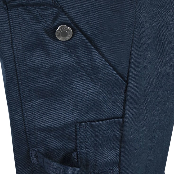 Fristads arbejdskedeldragt, Hi-Vis gul/marine, 3XL