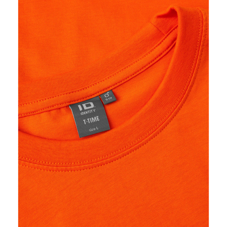 ID T-Time t-shirt, orange, st S