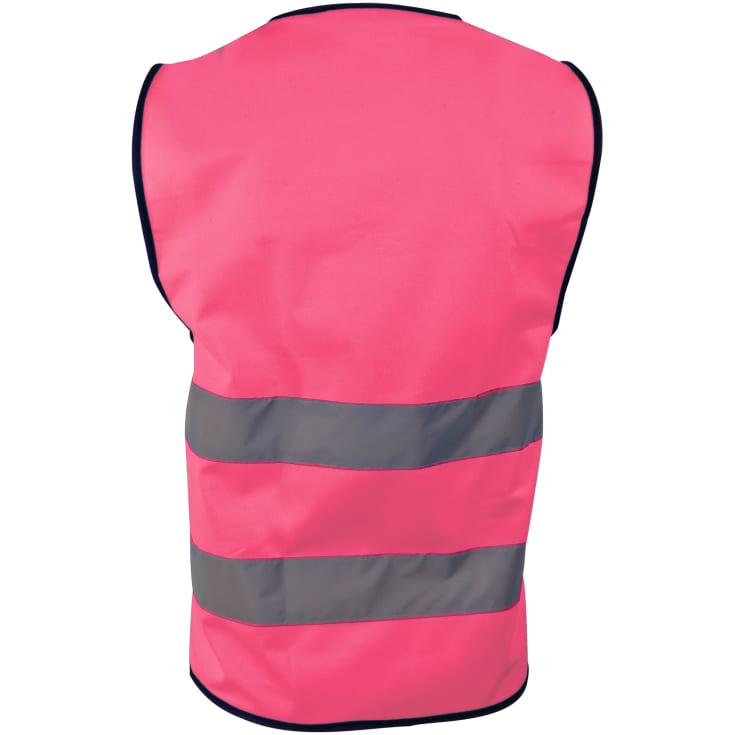 YOU Flen refleksvest, Safety pink, 2XS