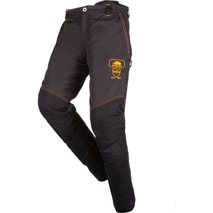 SIP BasePro skærebukser/sikkerhedsbukser, Antracitgrå/Sort, XS