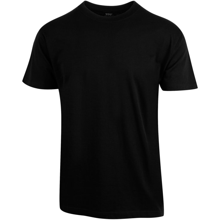 YOU Klassisk T-shirt för barn, Svart, 4/6