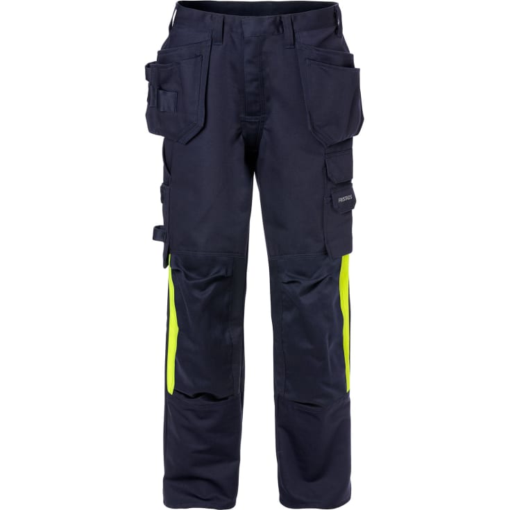 Fristads Flame dame håndværkerbukser 2730 FLAM, Mørk Marine, C42