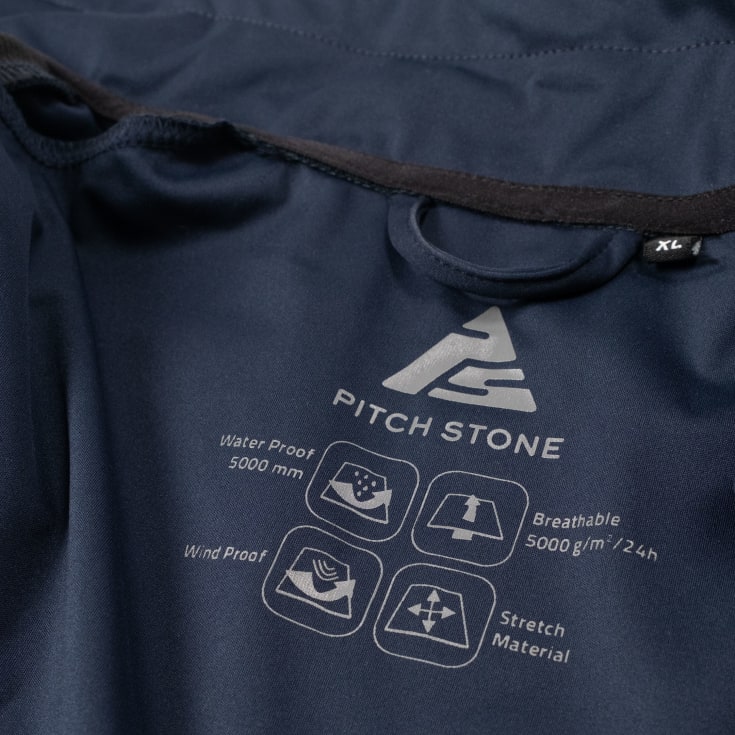 Pitch Stone softshelljakke, Navy, L