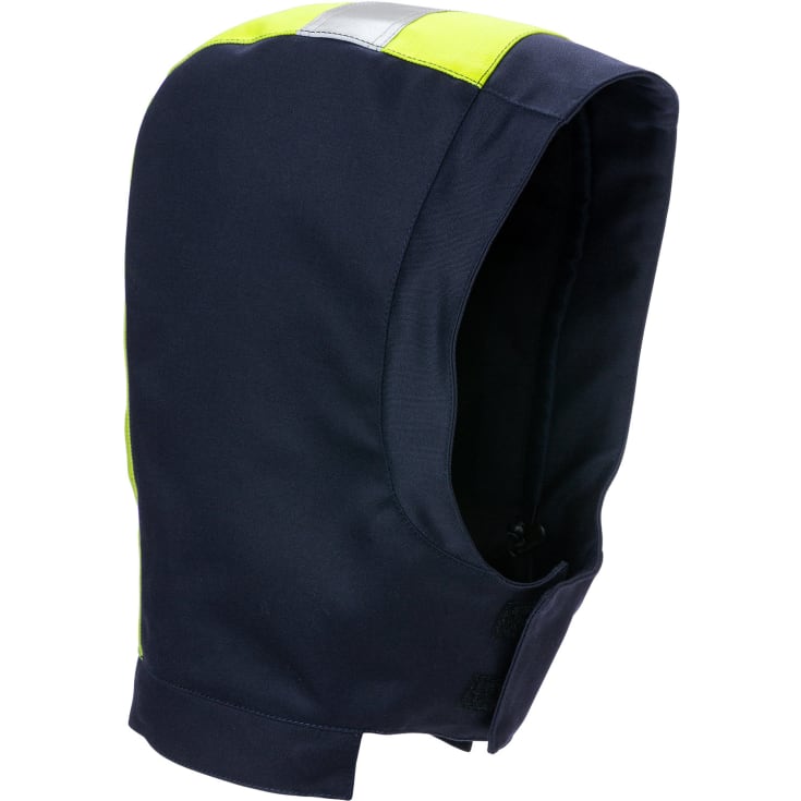 Fristads Flame vinter hætte 9588, Hi-vis Gul/Marine, 2XL