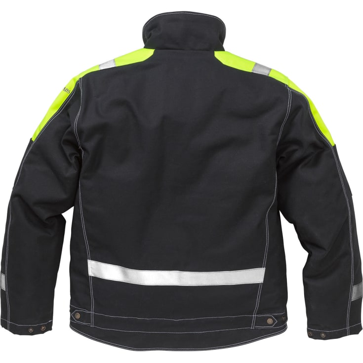 Fristads håndværker vinterjakke 447, Sort, 3XL