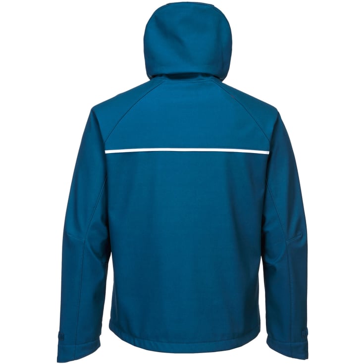 Portwest DX4 softshelljakke full stretch, Metro blå, 2XL