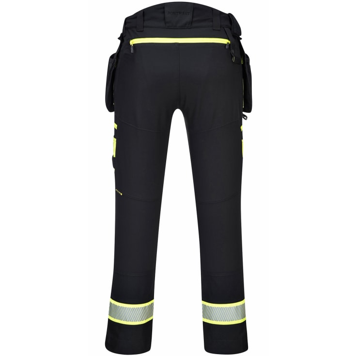 Portwest DX4 håndværkerbukser full stretch, Sort, 46
