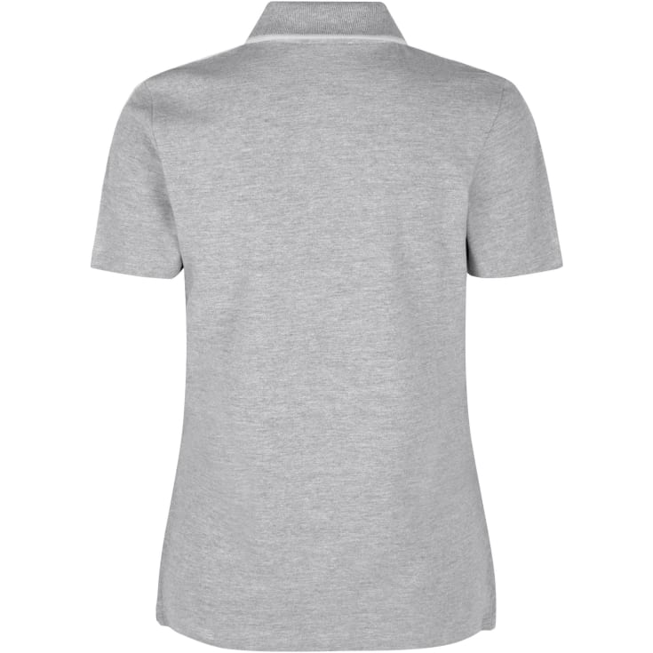 ID dame Polo T-shirt, Grå Melange, S